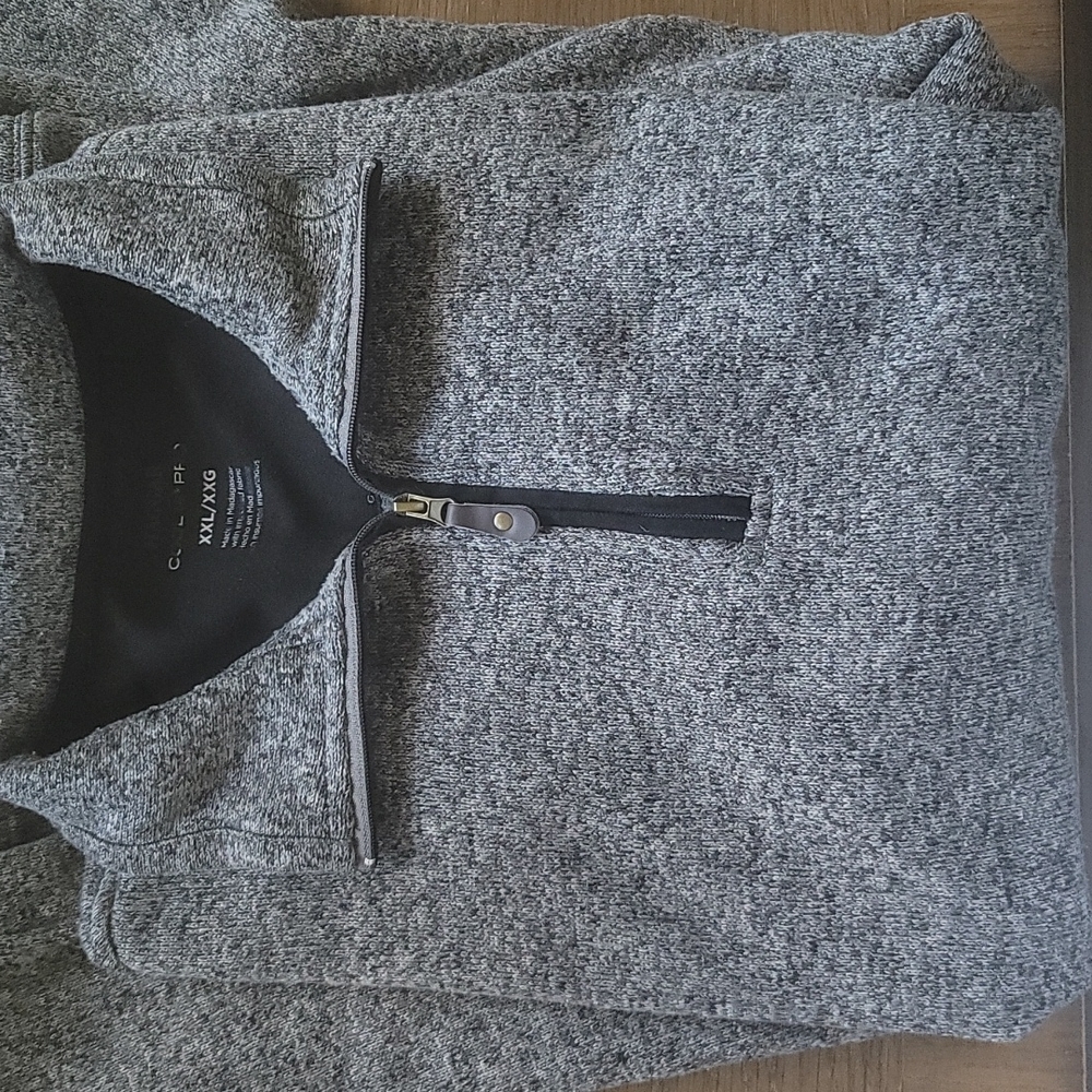 Men's Haggar Cool 18 Pro 1/4 Zip Pullover XXL (2XL)